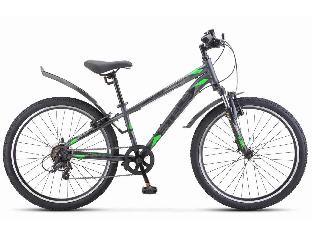 Stels Turbo 400 V Темно-серый/Зеленый 1