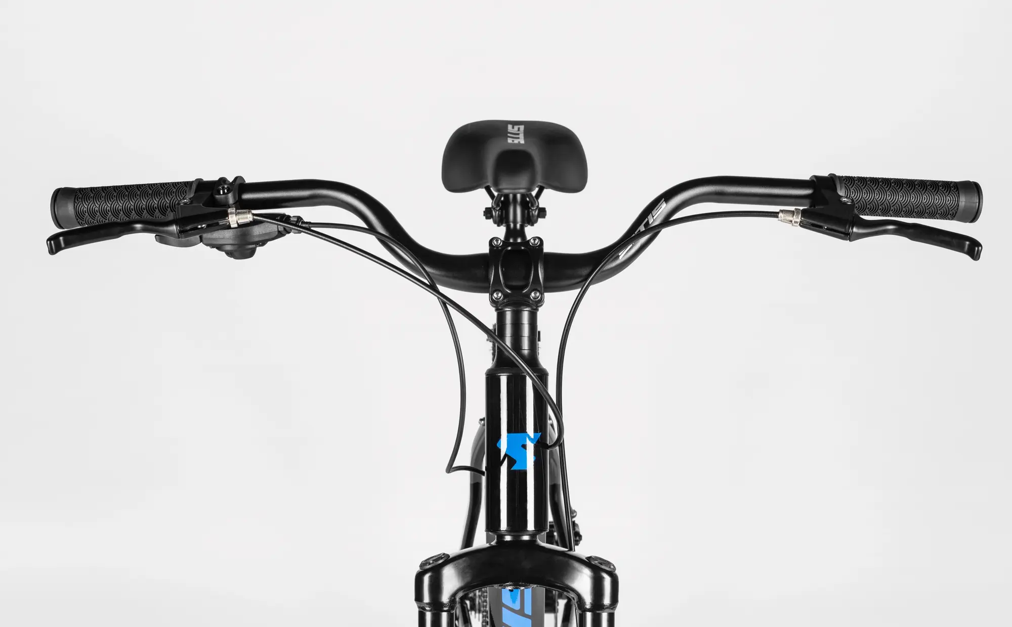 Велосипед SITIS CROSSER 7SP 29 Black-Grey-Blue 1