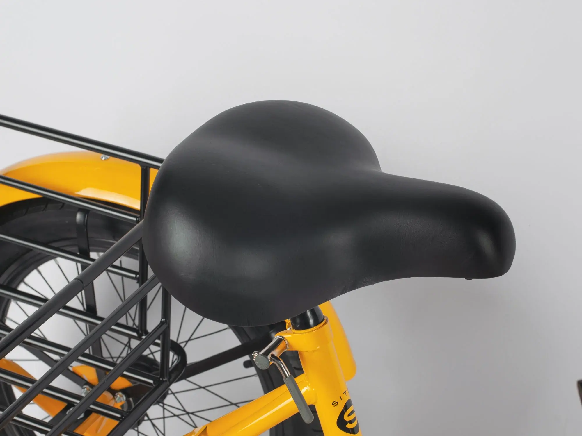 Велосипед трехколесный SITIS CARGO рикша FAT 20 steel Yellow-Black 1