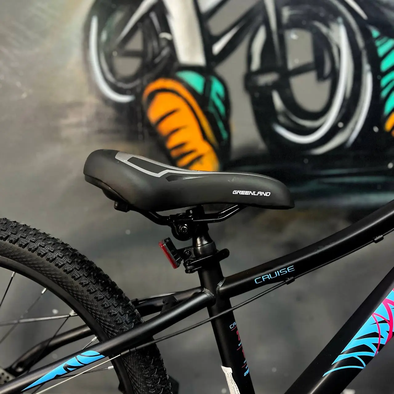 Велосипед Greenland Cruise 24 черный-розовый 1