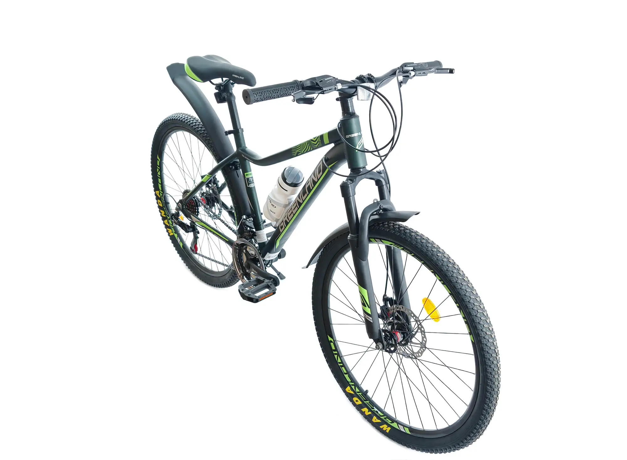 Велосипед Greenland Sunset 26 7S темный-зеленый 1