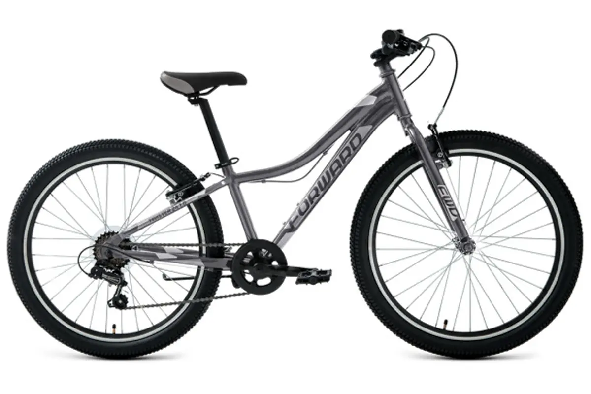 Велосипед Forward Twister 24 2.0 D 2022 (черный) 1