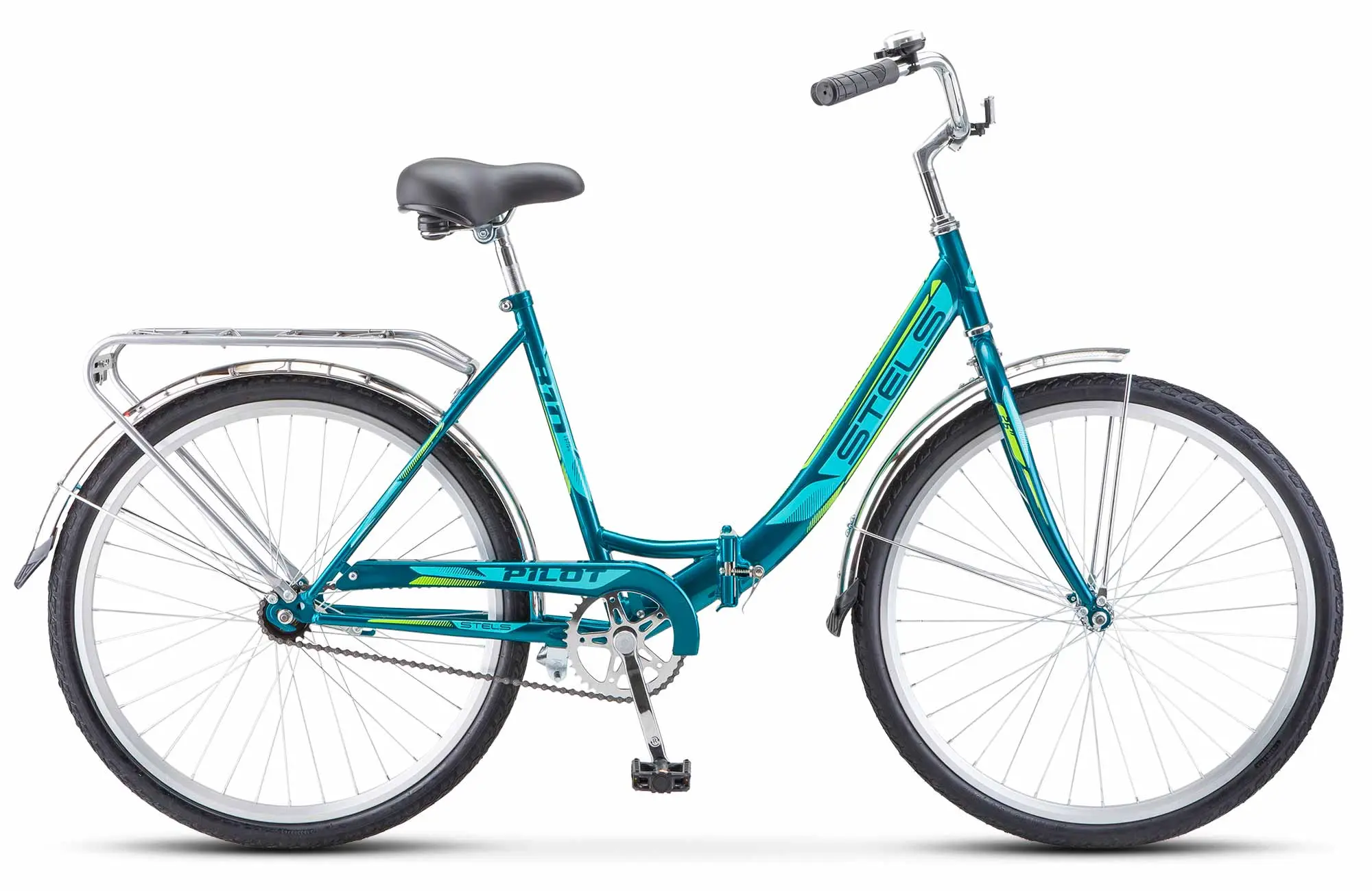 Складной велосипед Stels Pilot 810 26 Z010 морская волна 1