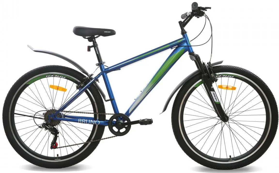 Racer Bruno 26 темно-серый/синий 2