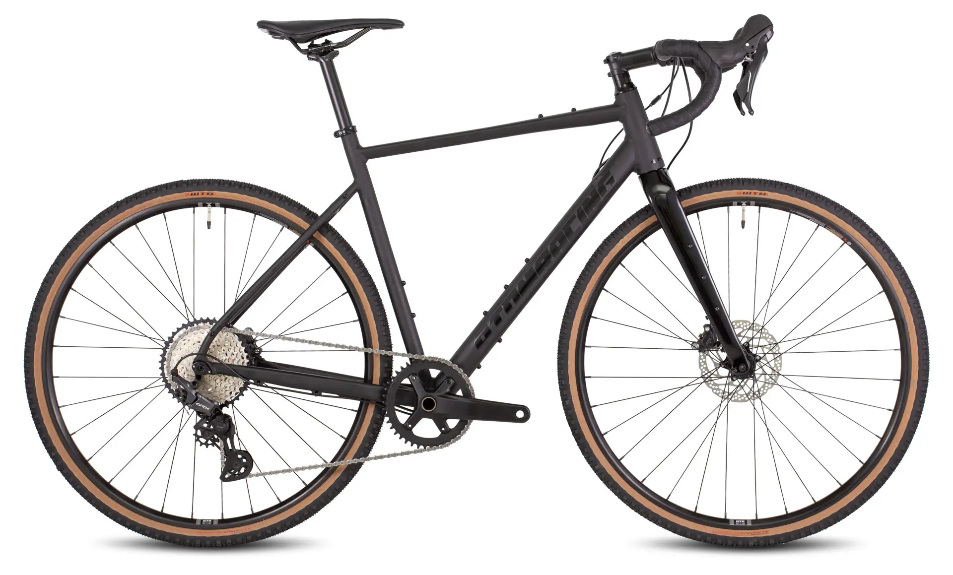 Велосипед ATOM Tundra EVO (GRX 600)  MatteDarknightBlack 1