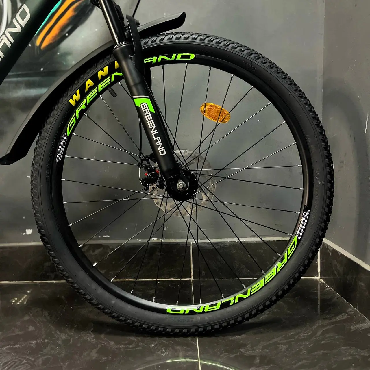 Велосипед Greenland Tommy 26 темно-зеленый/зеленый 2