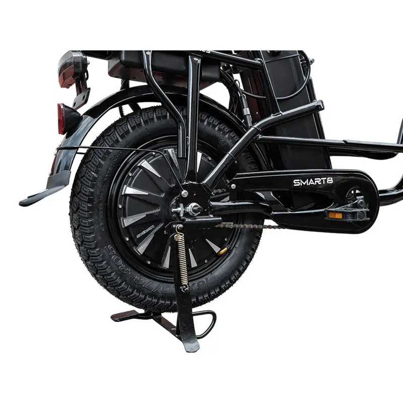Электровелосипед Smart8 Dacha Monster 15Ah черный 2