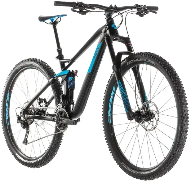 Cube Stereo 120 Race 29 черный-синий 1