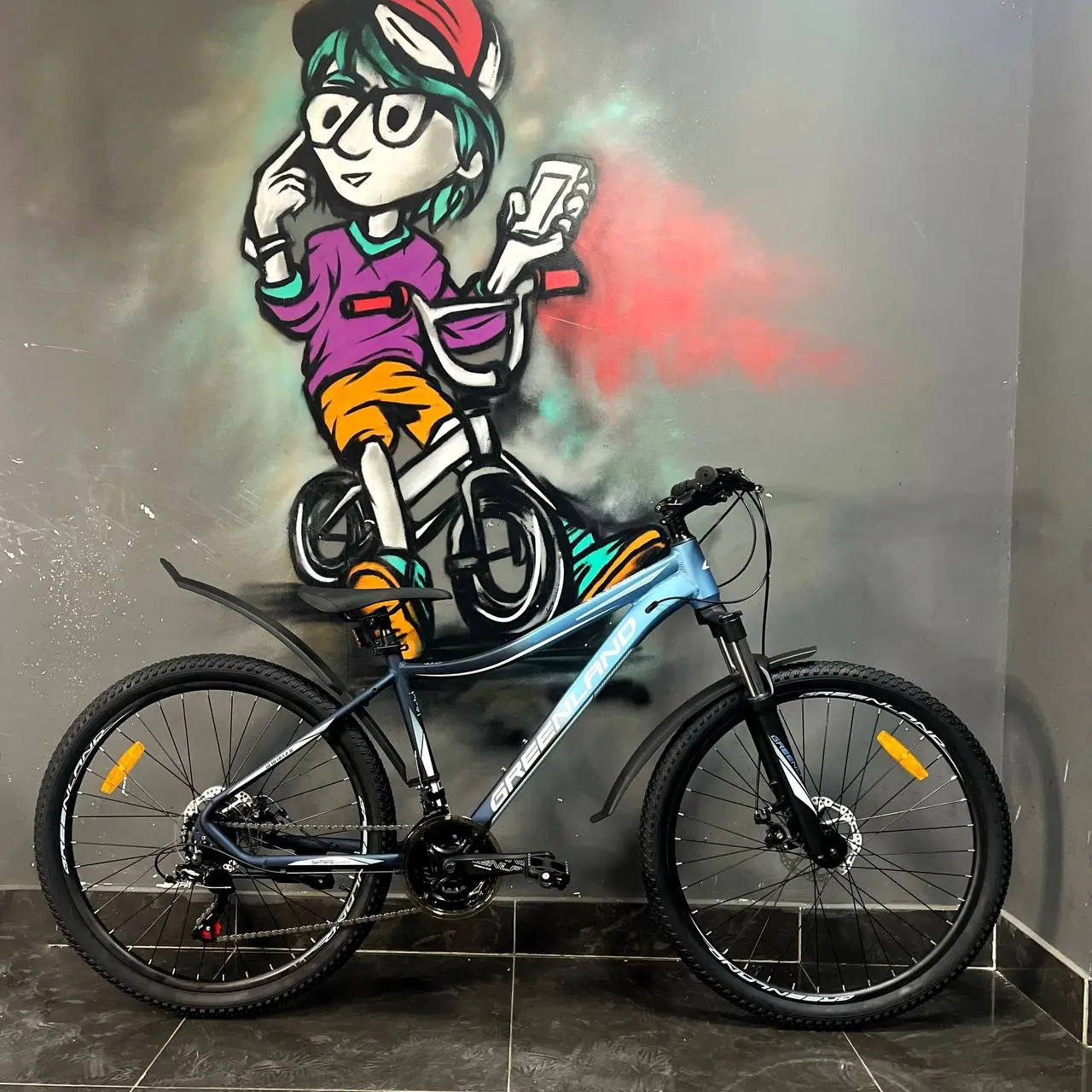 Велосипед Greenland Demetra 26 2,0 синий 1