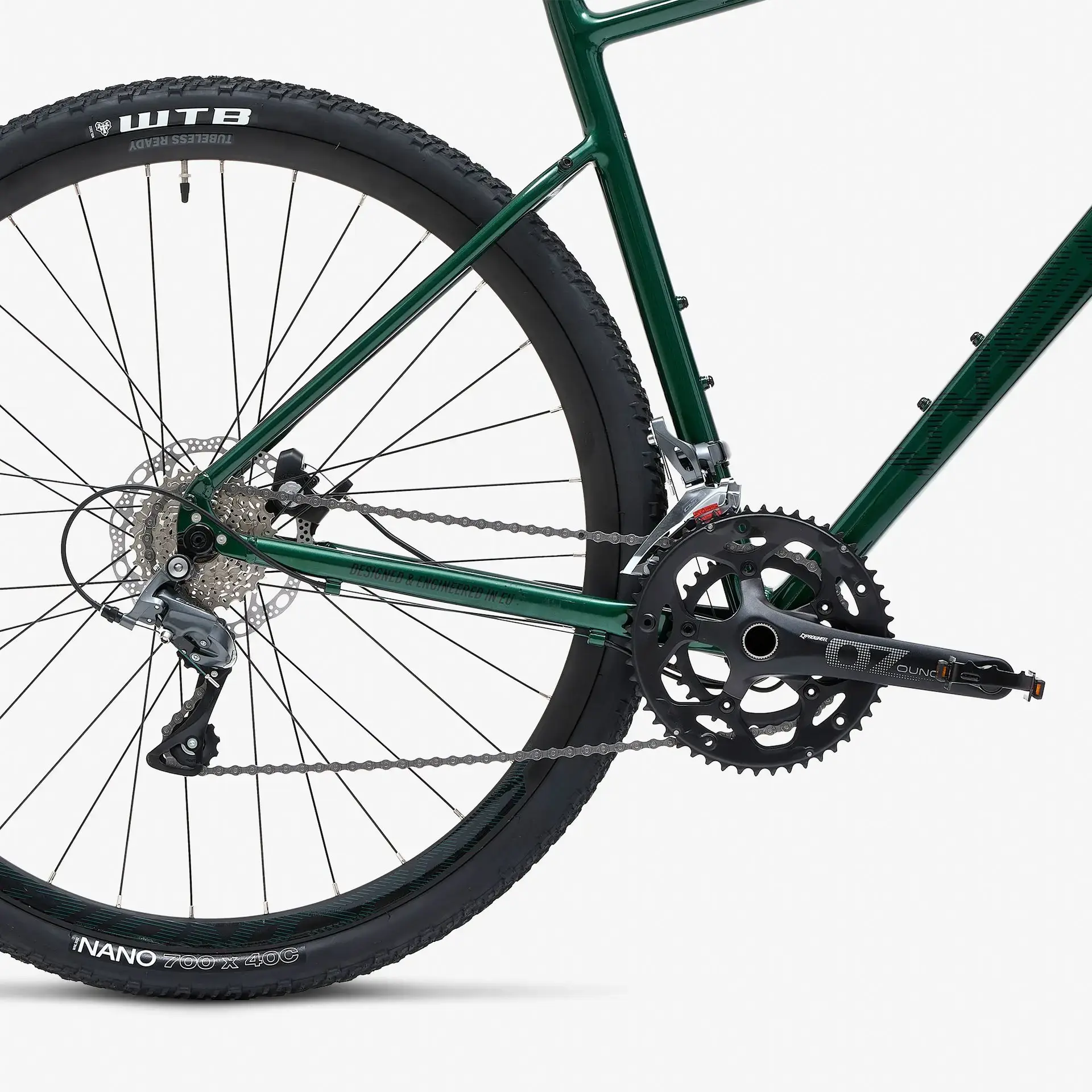 Велосипед Welt G80 XL 2025 (Dark Green) 2