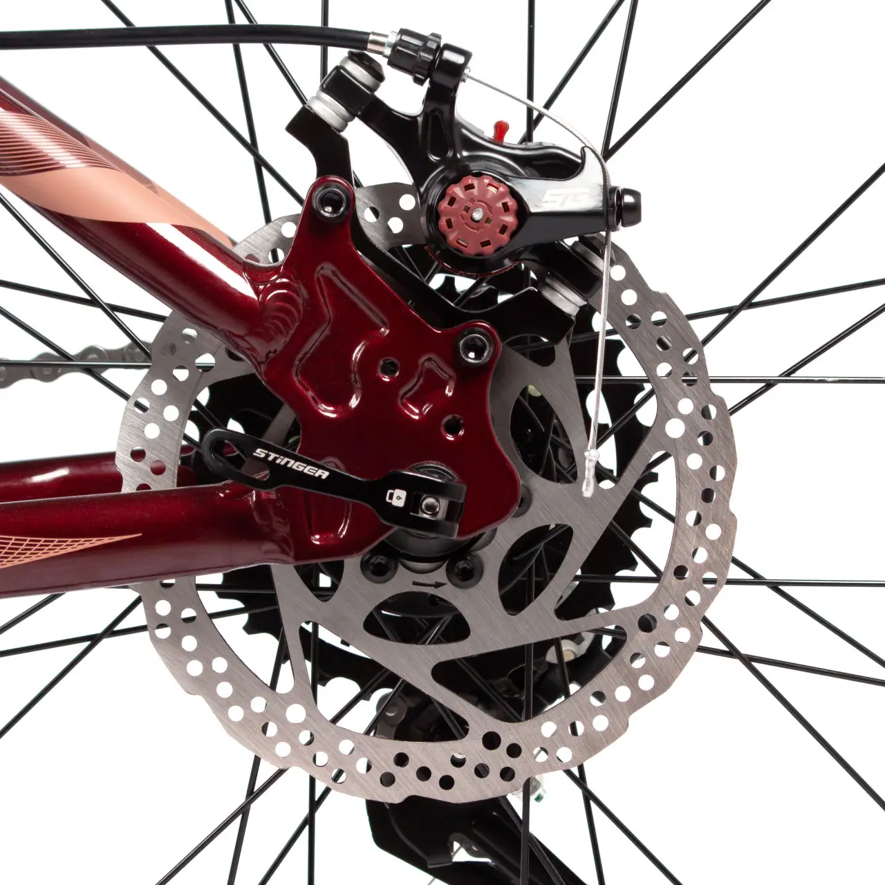 Велосипед Stinger Laguna 27.5 бежевый 1