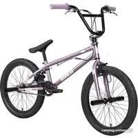 Велосипед Stark Madness BMX 2 2024 (фиолетово-серый/перламутр/черный) 1