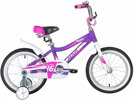 Детский велосипед Novatrack Novara 16 2022 165ANOVARA.VL22 (фиолетовый) 3