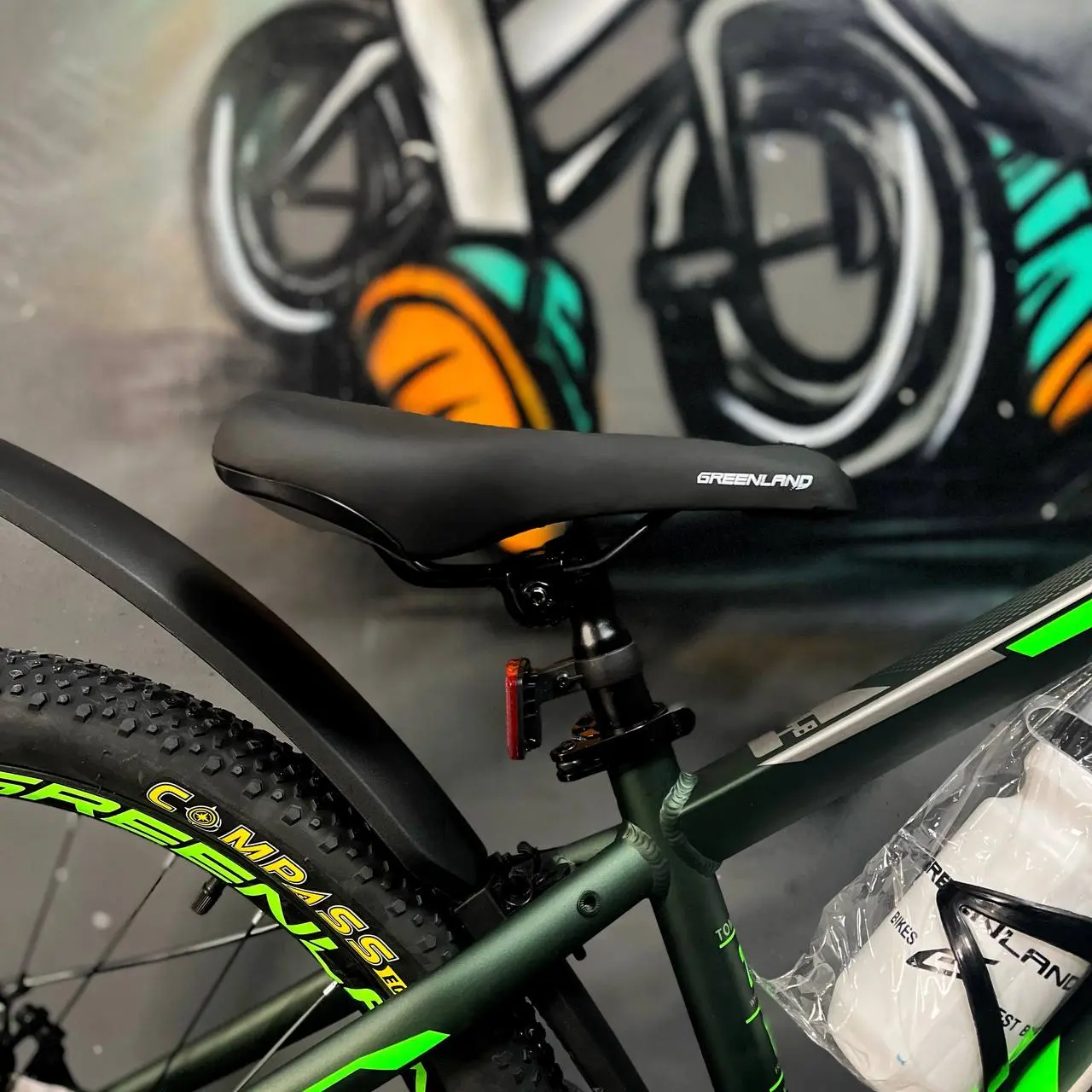 Велосипед Greenland Tommy 24 7S 24 Темно-зеленый 2