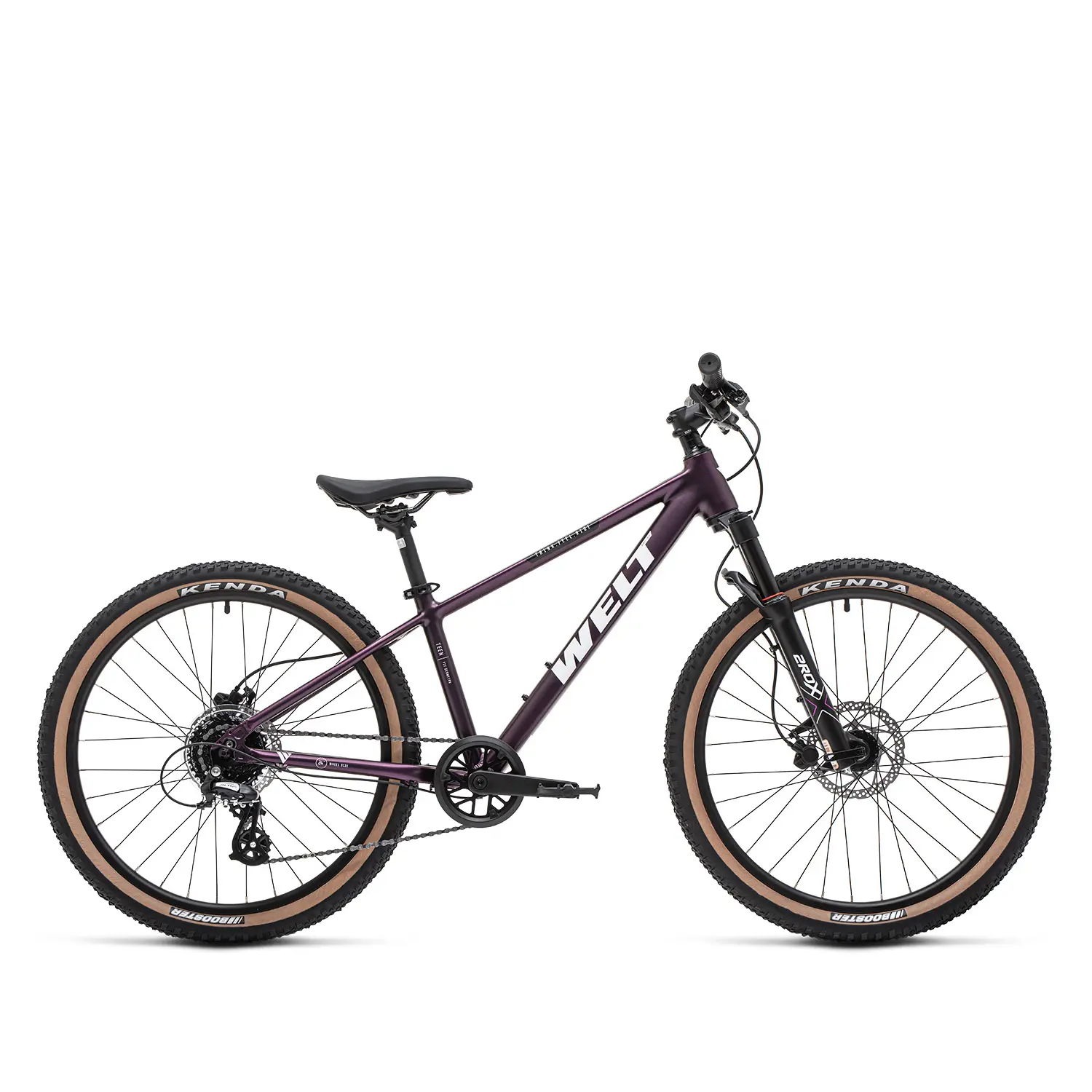 Велосипед Welt Brave 2.0 24 HD пурпурный 1