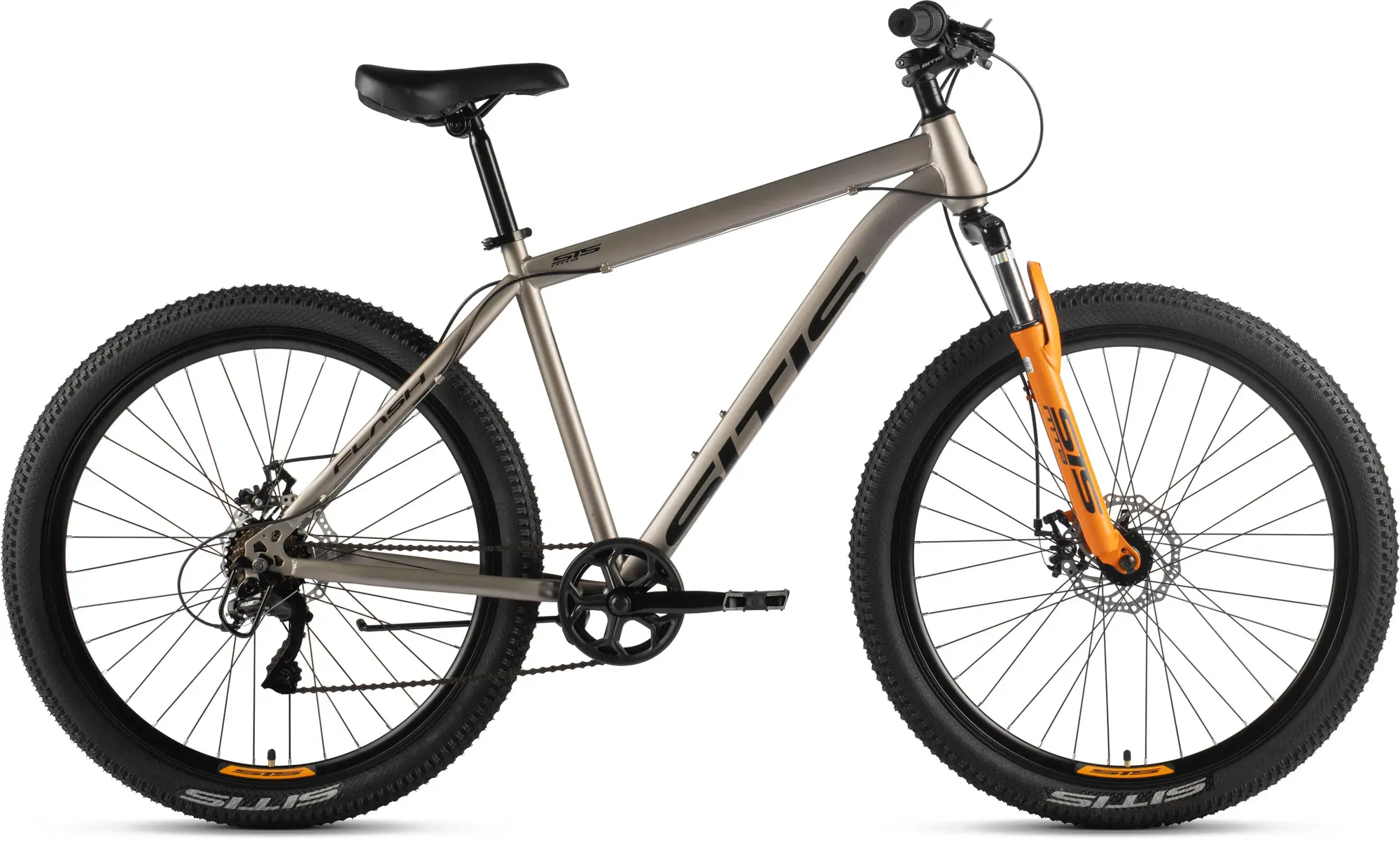 Велосипед SITIS FLASH 7SP 27,5 Dark Beige-Orange 1