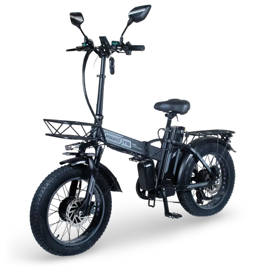 Электровелосипед Minako F10 Dual Черный 1