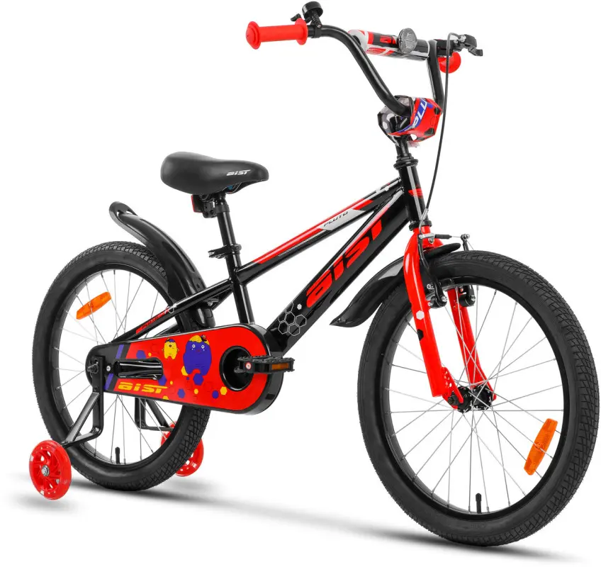 Детский велосипед AIST Pluto 20 2025 (черный, разобранный, в коробке) 1