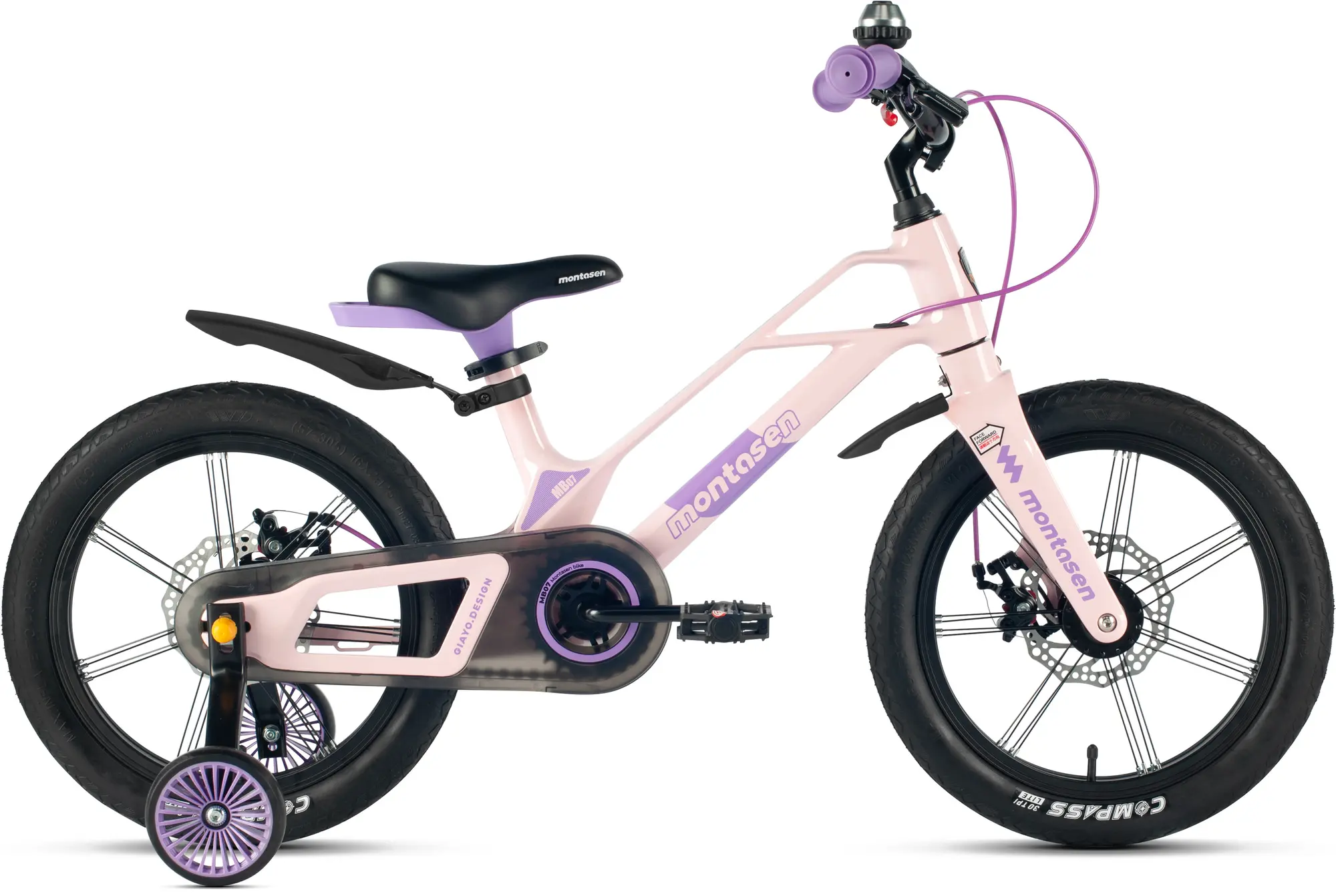 Детский велосипед Montasen MB07 16 розовый 1