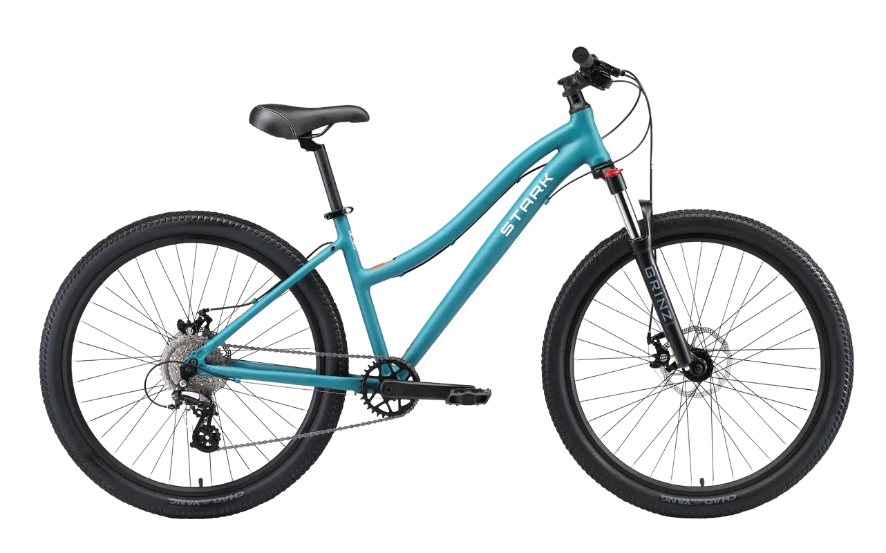 Велосипед Stark26 Luna 26.1 D бирюзовый матовый/белый призрак 1