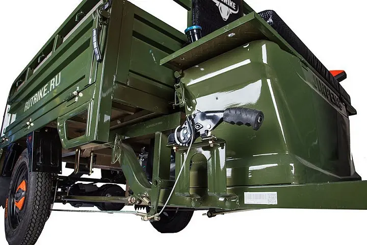 Грузовой электротрицикл Rutrike Гибрид 1500 60V1000W Синий 1