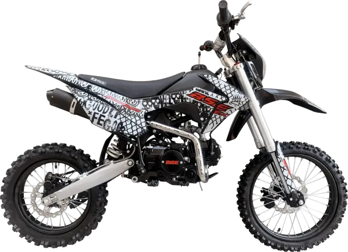 Мотоцикл BSE EX 14/12 Max13 / B0EXYG040RRW3 (белый/красный) 1