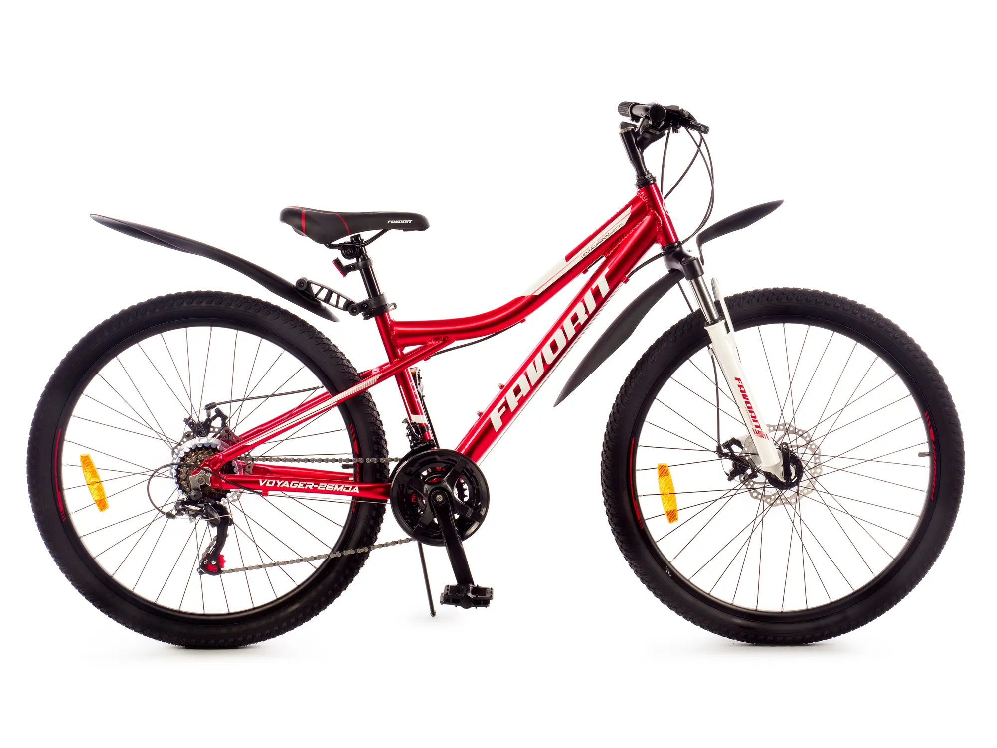Велосипед Favorit Voyager 26 MDA красный 1