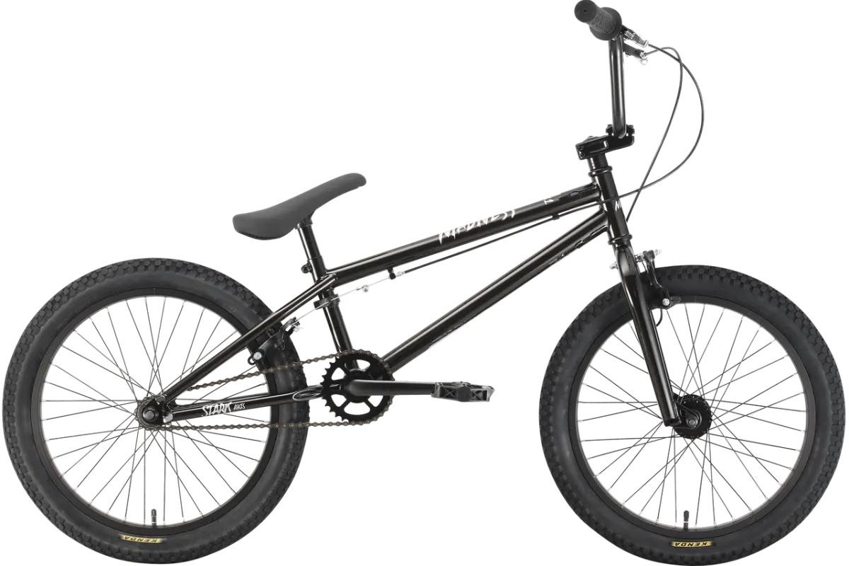 Велосипед Stark Madness BMX 1 2025 (красный/черный/черный) 1