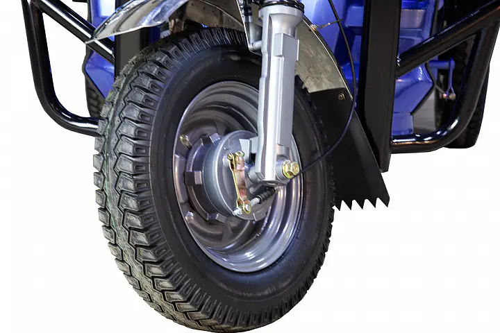 Грузовой электрический трицикл Rutrike Эксперт ПРО 2000 темно-синий 1