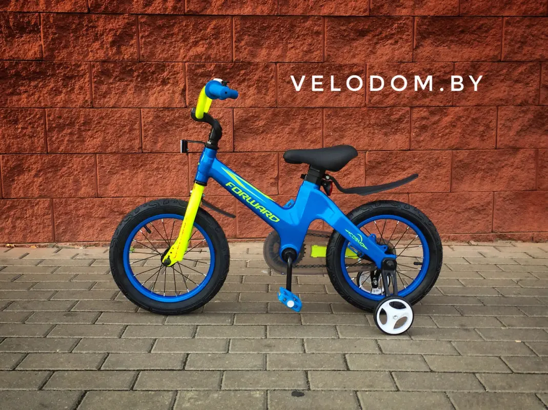 Детский велосипед Forward Cosmo 14 2022 (синий) 2