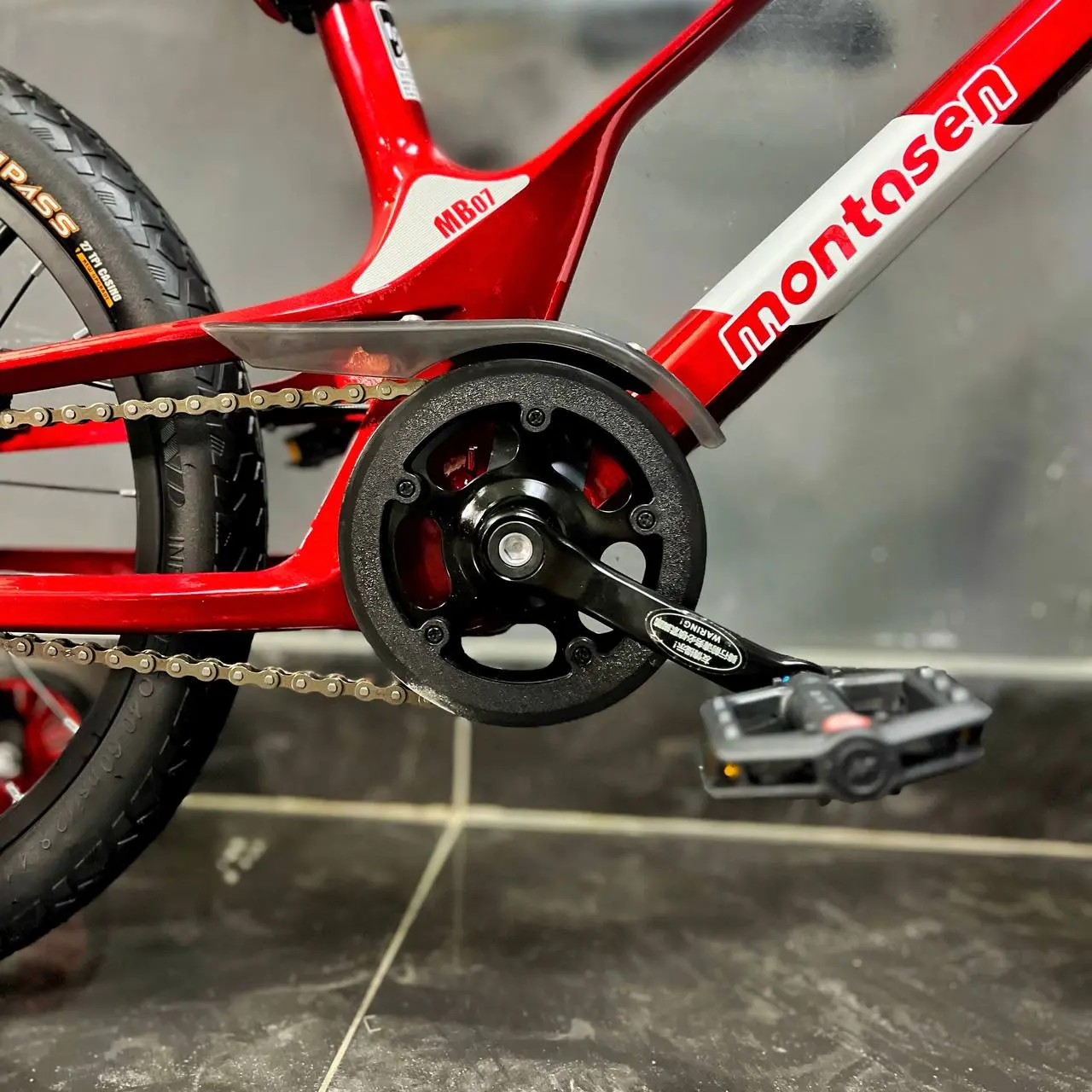 Детский велосипед Montasen MB07 18 красный 2