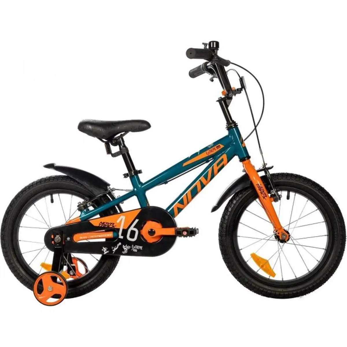 Детский велосипед Novatrack Extreme 16 2025 167AEXTREMEV.TQ5 (бирюзовый, разобранный) 1