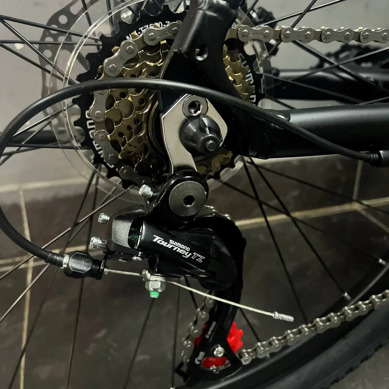 Велосипед Greenland Everest 26 1.0 черный-зеленый 2