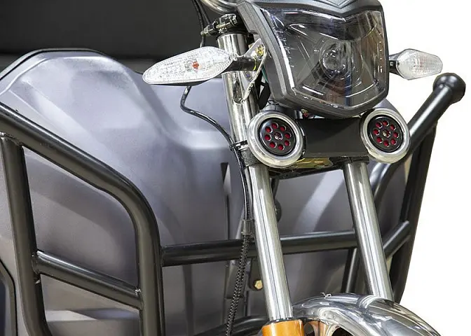 Грузовой электротрицикл Rutrike Гибрид 1500 60V1000W Синий 1