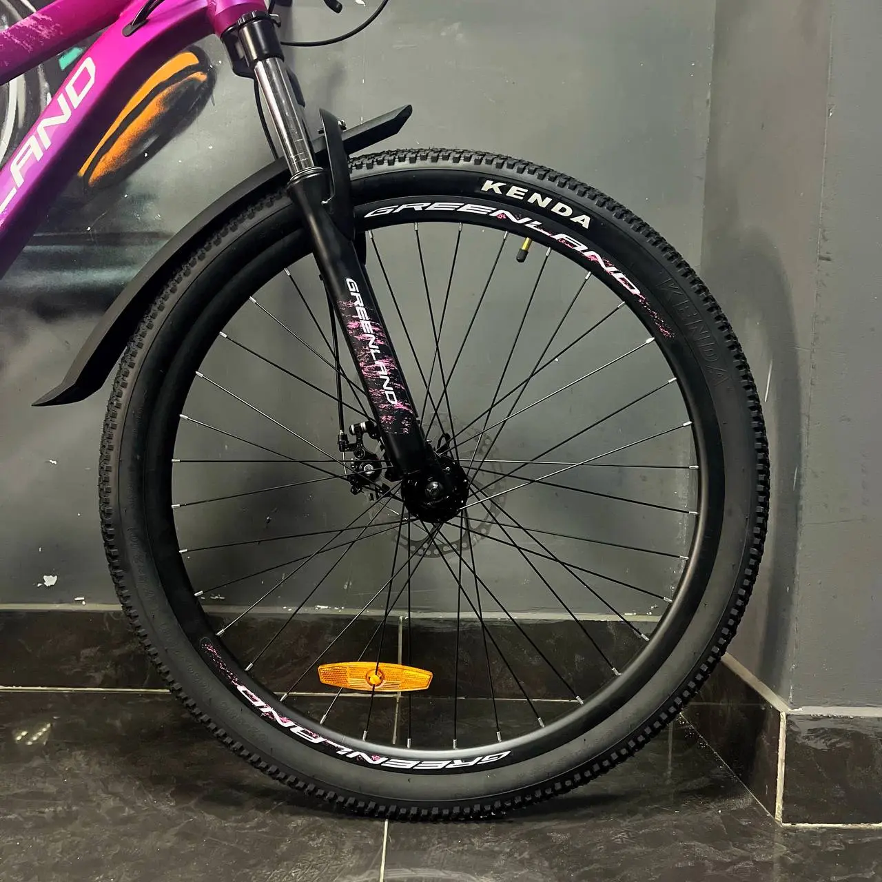 Велосипед Greenland Demetra 27.5 Pro фиолетовый 1