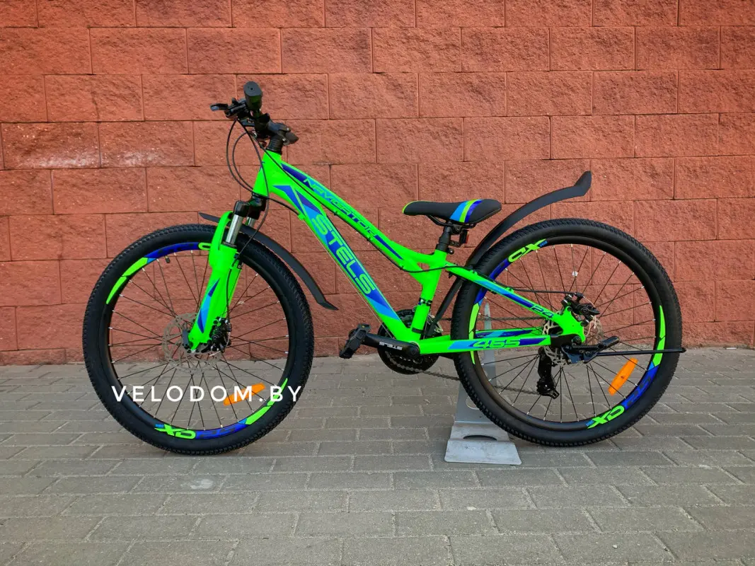 Велосипед Stels Navigator 465 MD 24 V010 2024 (зеленый) 1