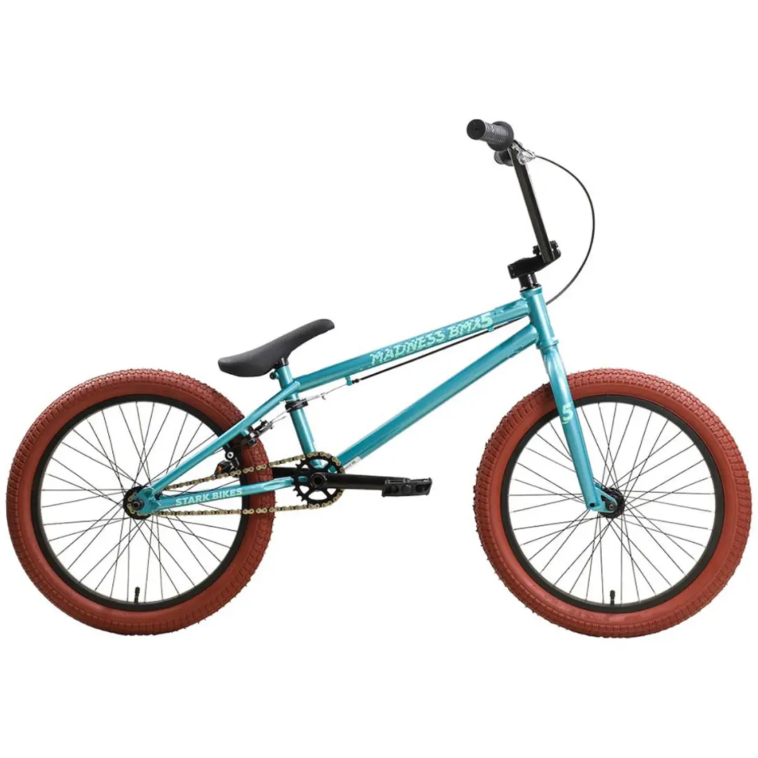 Stark Madness BMX 5 бирюзовый/зеленый/коричневый 2