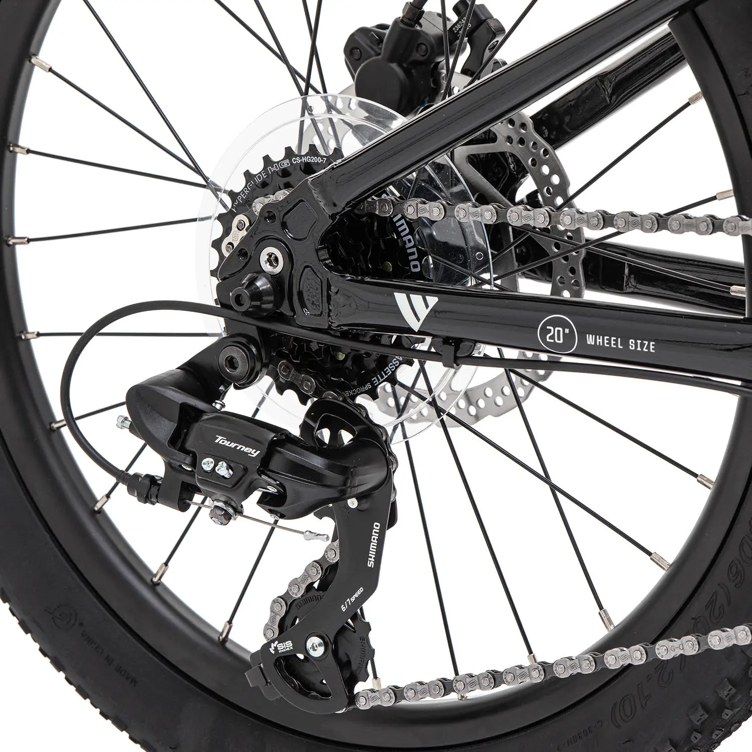 Велосипед Welt Brave 1.0 20 HD Fast Black 1