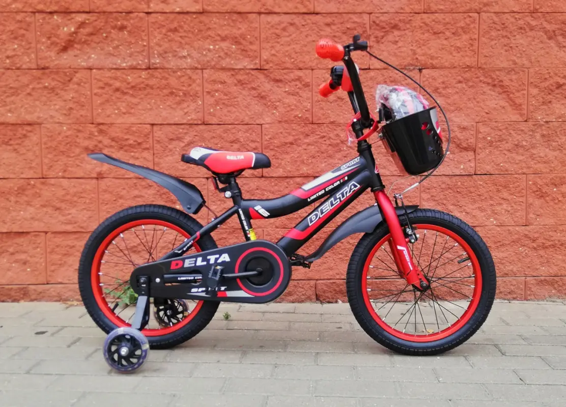 Delta Sport 16" черный/красный 1