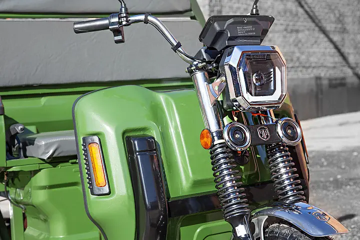 Грузовой электротрицикл Rutrike Маяк 1600 60V1000W	темно-синий матовый 1