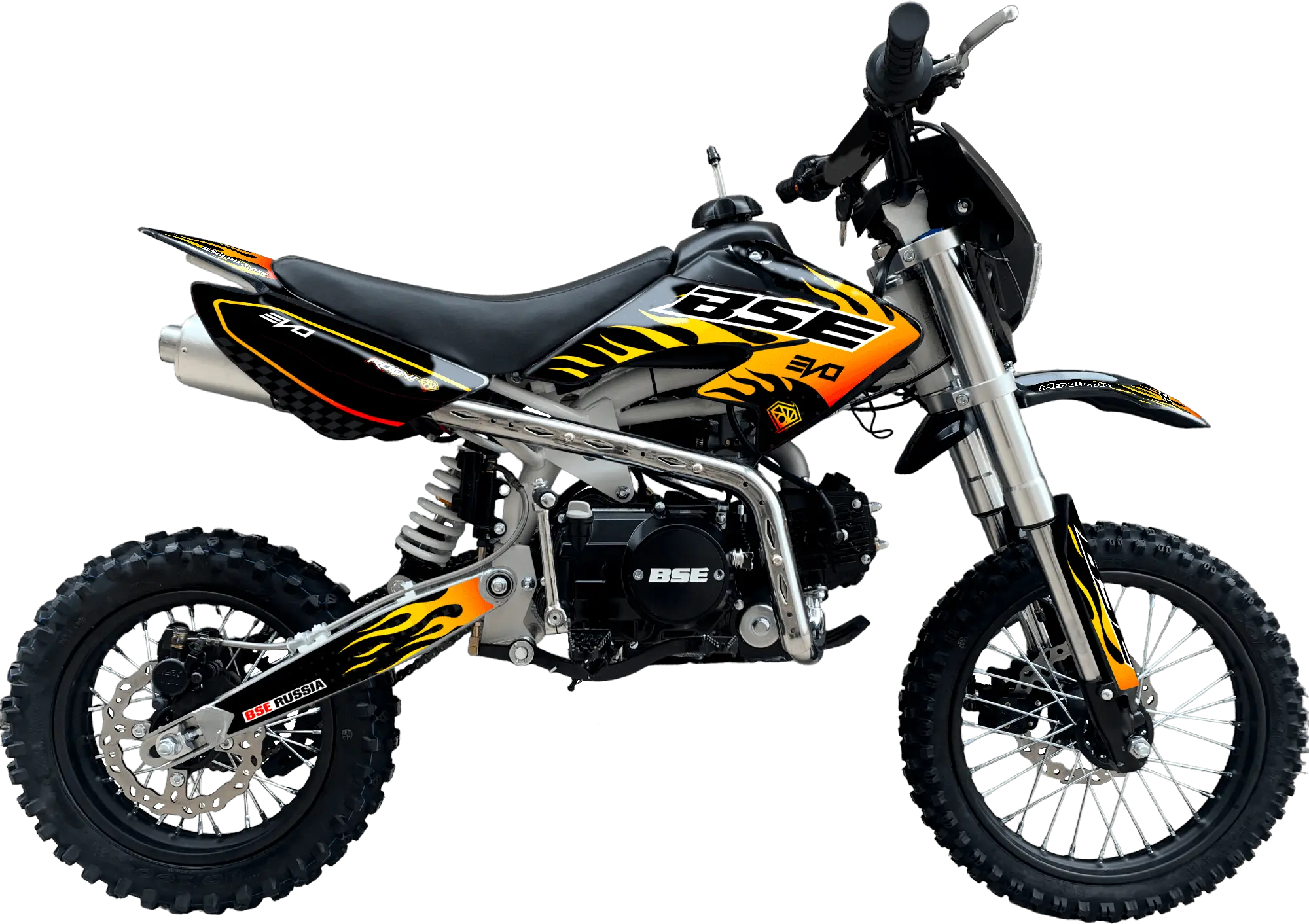 Мотоцикл BSE Evo 110e Hotrod Red 14/12 M / B0EVCC045CHH1 1