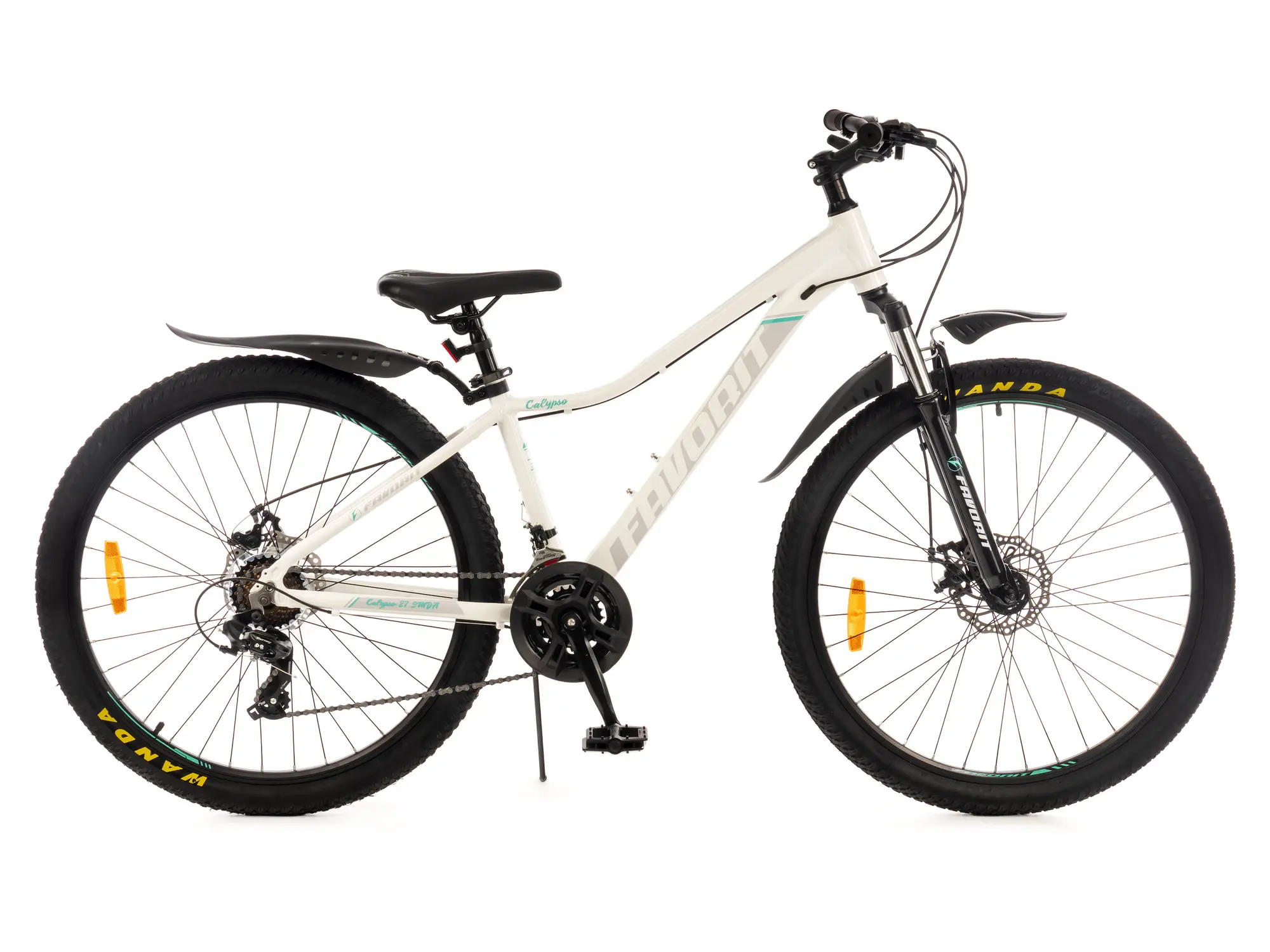 Велосипед Favorit Calypso 27.5 белый 1
