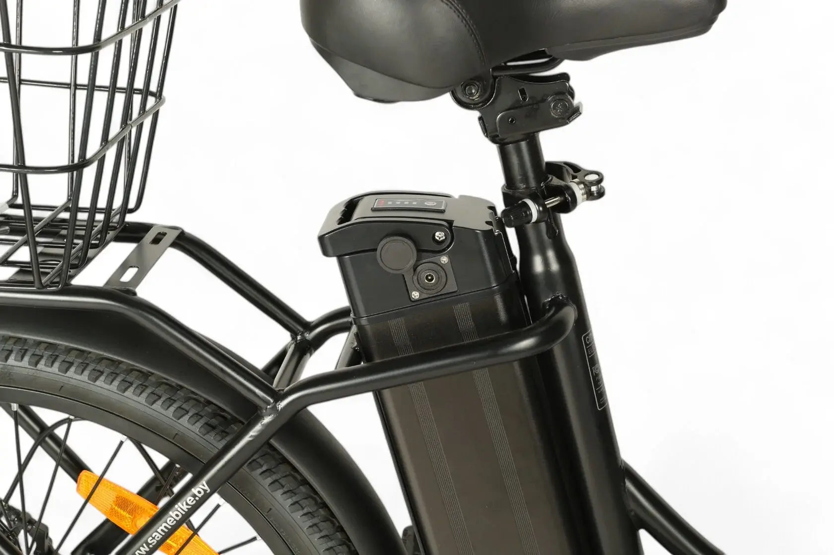Электровелосипед SameBike City Master черный 1