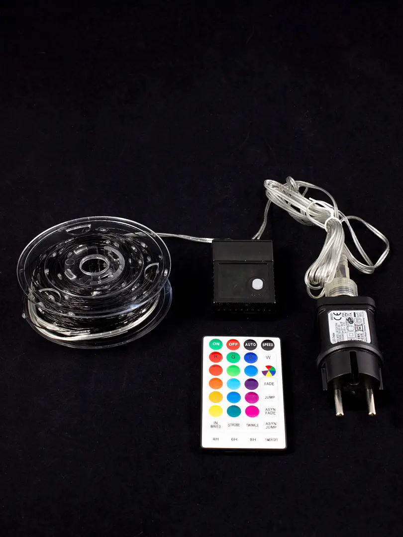 Гирлянда Нить-Роса 400LED RGB 40м мульти C.01.4B.400-	 1