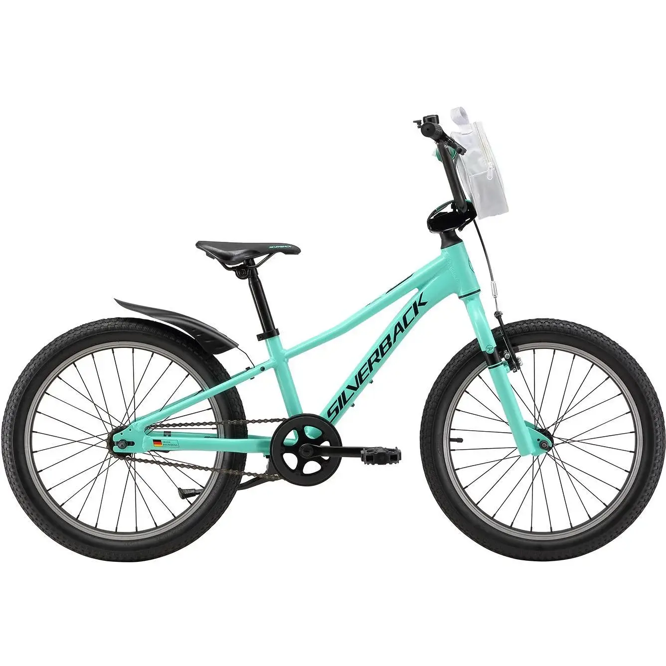 Детский велосипед Silverback SKID 20 GIRL MATT MYSTIC TEAL/MATT BLACK 1