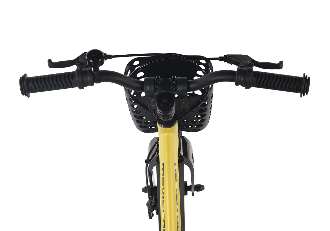 Детский велосипед Maxiscoo Jazz Pro 18 2026 / MSC-J1855P желтый матовый 1