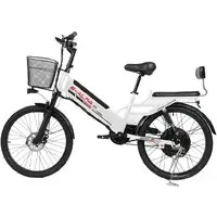 Электровелосипед SameBike Е-Alfa New SB-E-ALFA350-36/10 (белый) 2
