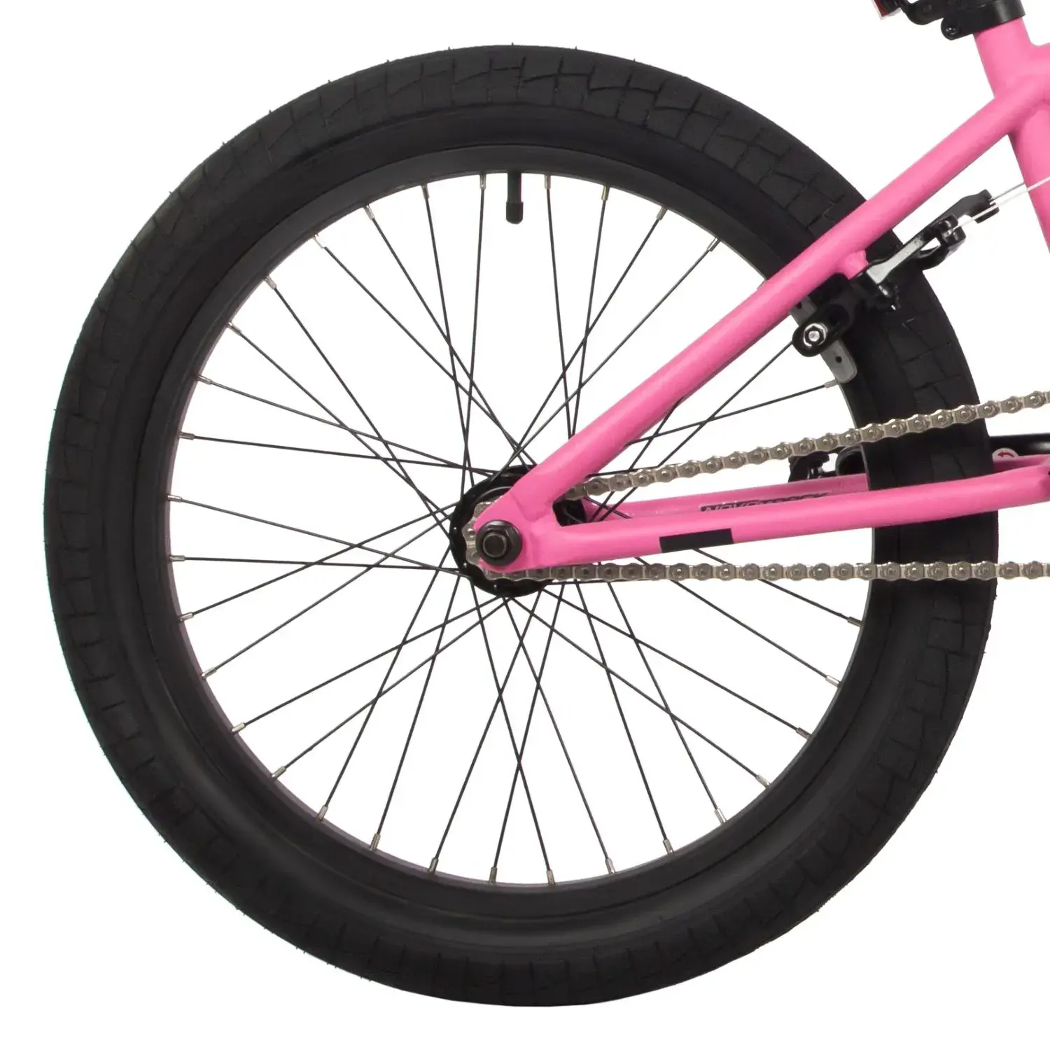 Велосипед Novatrack BMX JUPITER 20 тёмно серо-розовый 1