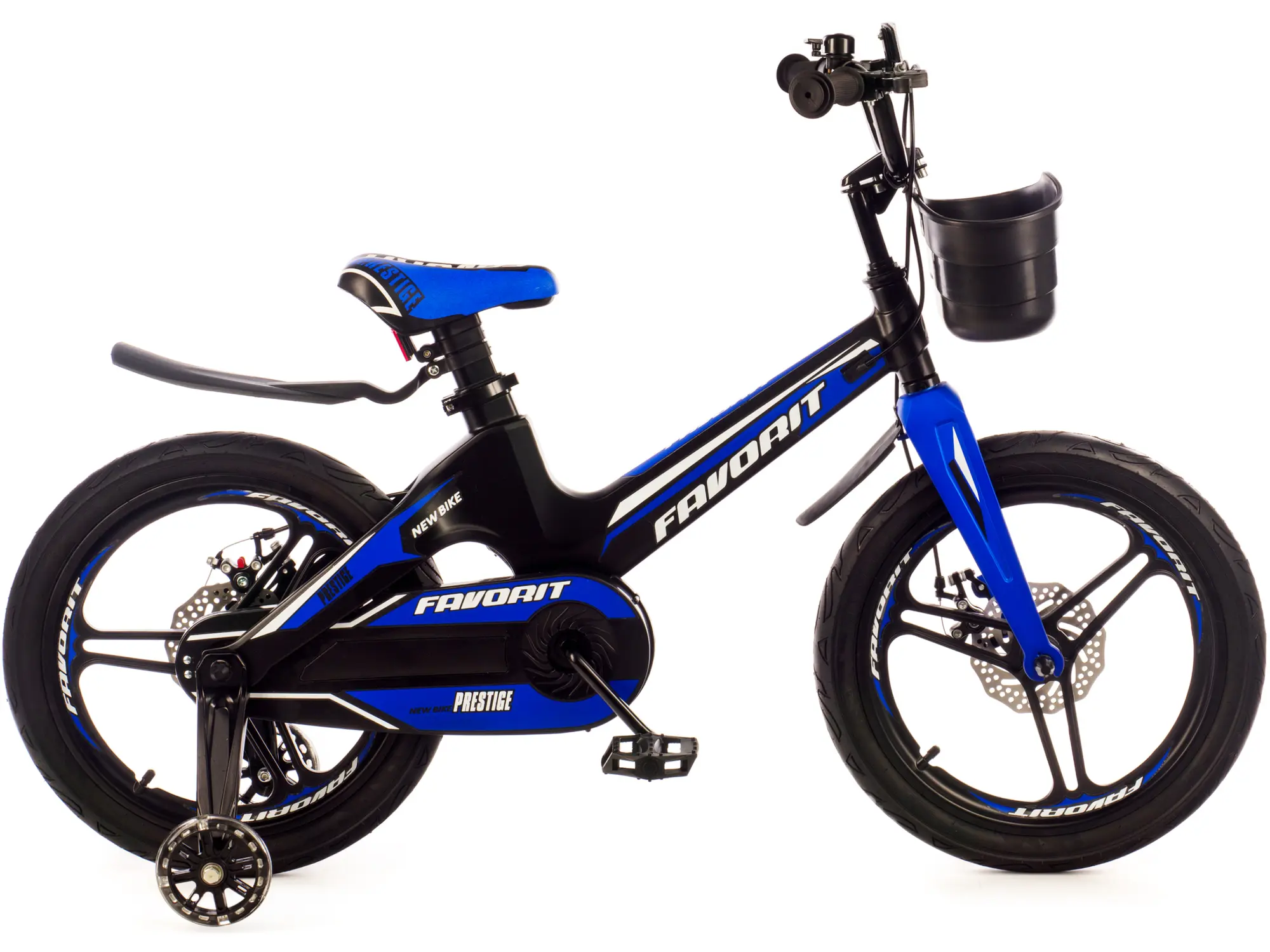 Детский велосипед Favorit Prestige 18 D синий 1