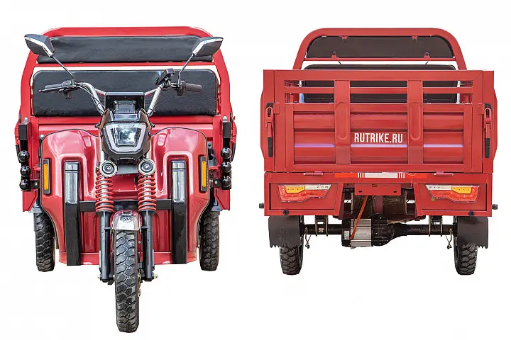 Грузовой электротрицикл Rutrike Антей Pro 1500 60V1200W темно-синий матовый 1